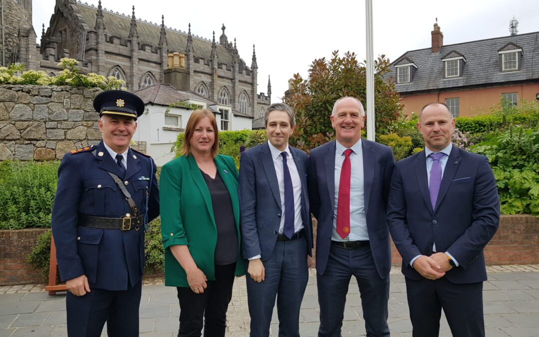 Memorial Day in Dublin Castle Memorial Gardens on the 20th May 2023